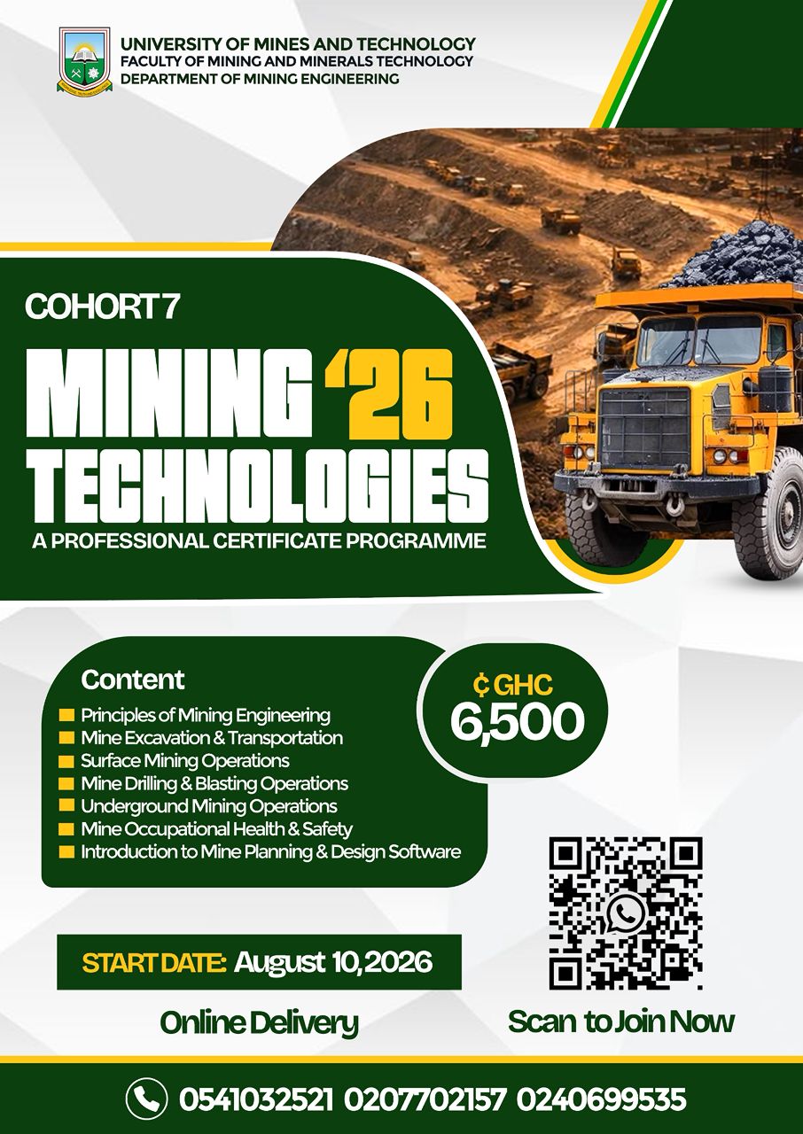 Mining Technologies '26 (Cohort 7) flyer